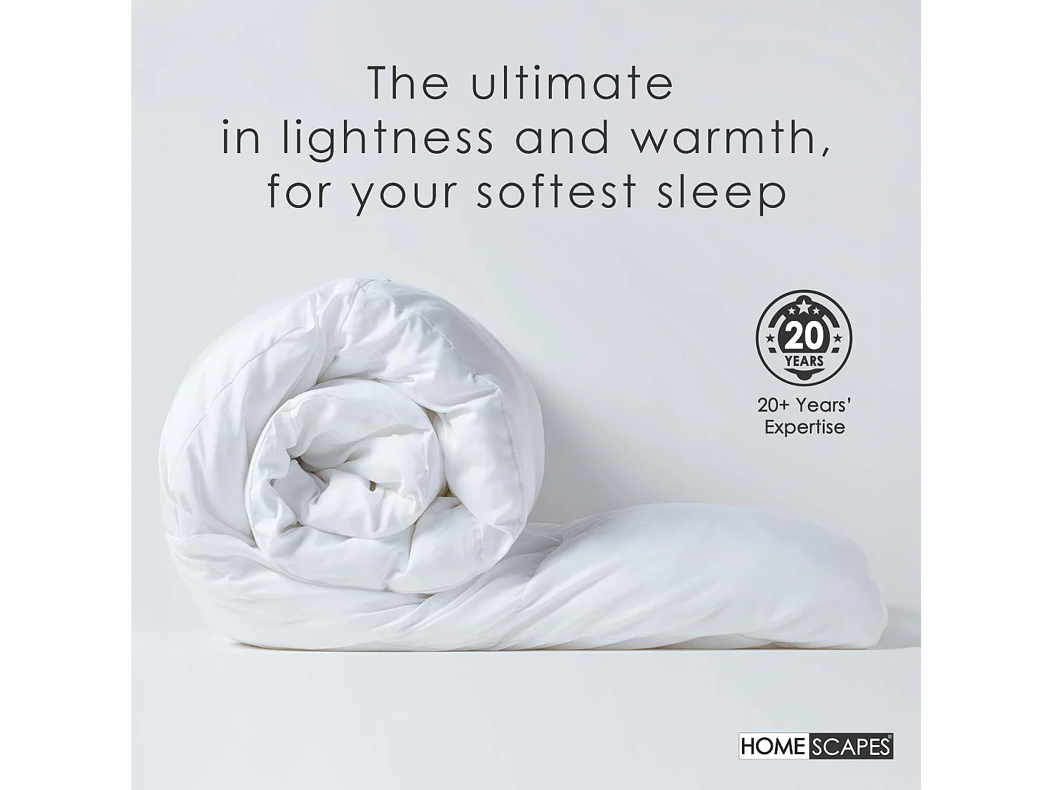 Homescapes Luxury Hotel Quality Super Microfibre 10.5 Tog Super King Size Autumn Duvet