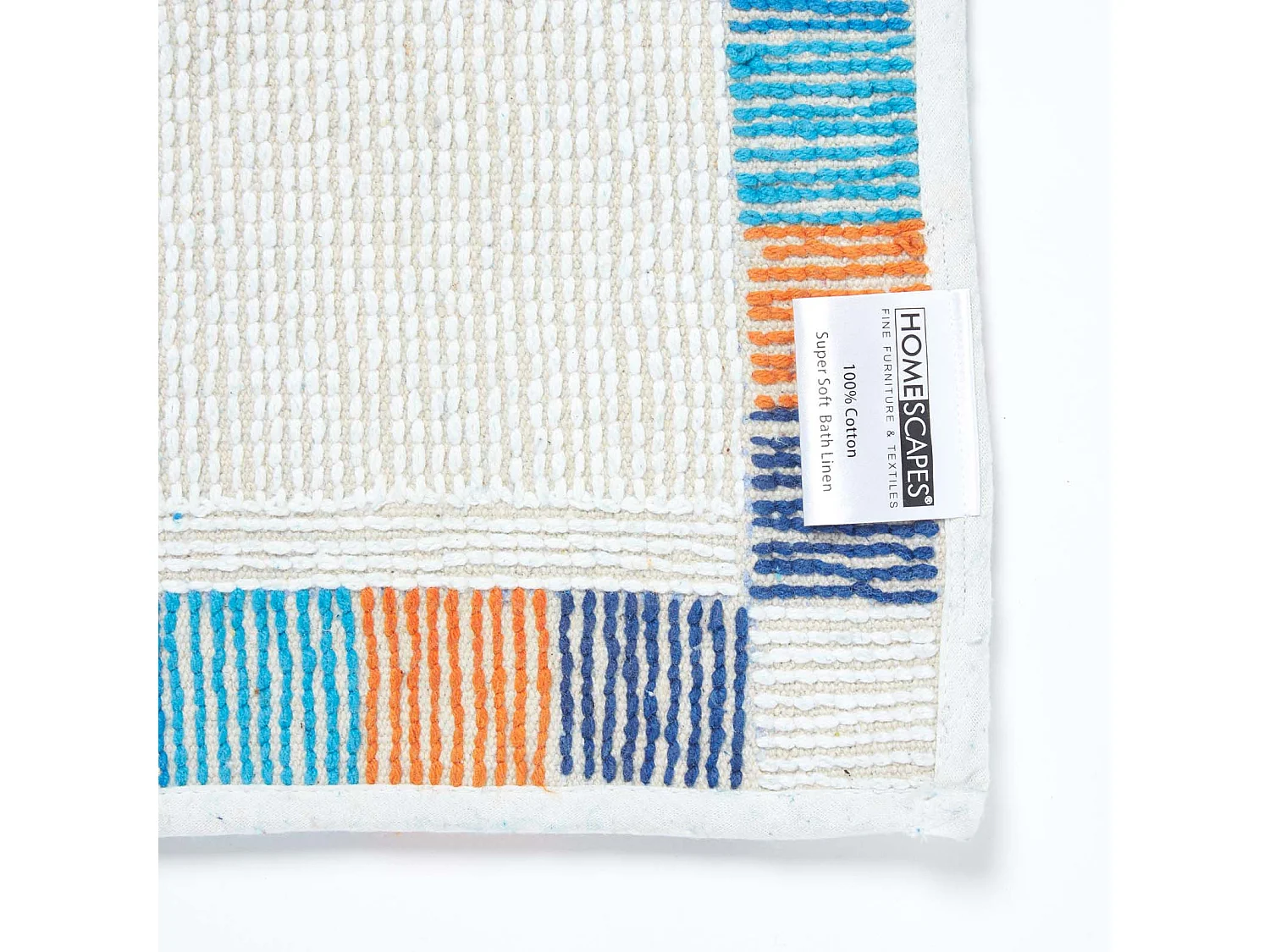 Homescapes Cotton Tufted Blue Dolphins Kids Rug