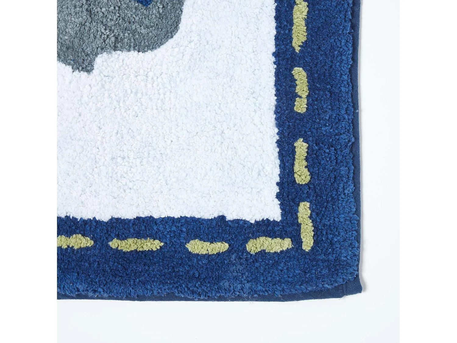 Homescapes Cotton Tufted Hippo Children Rug