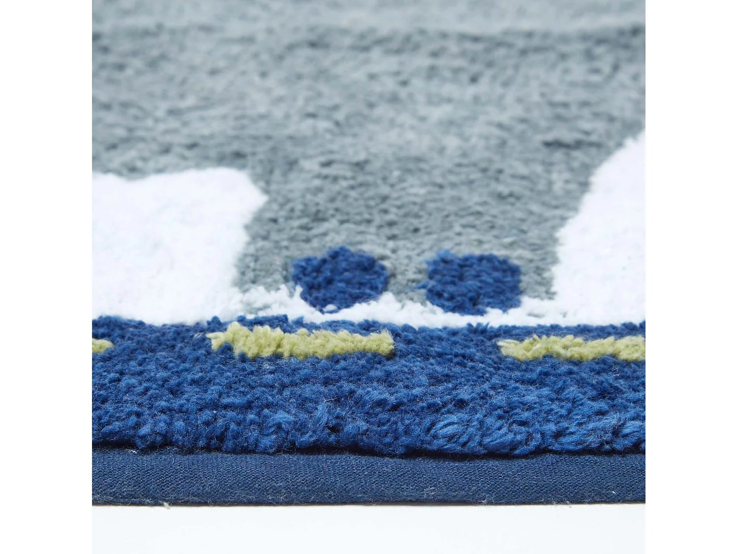 Homescapes Cotton Tufted Hippo Children Rug