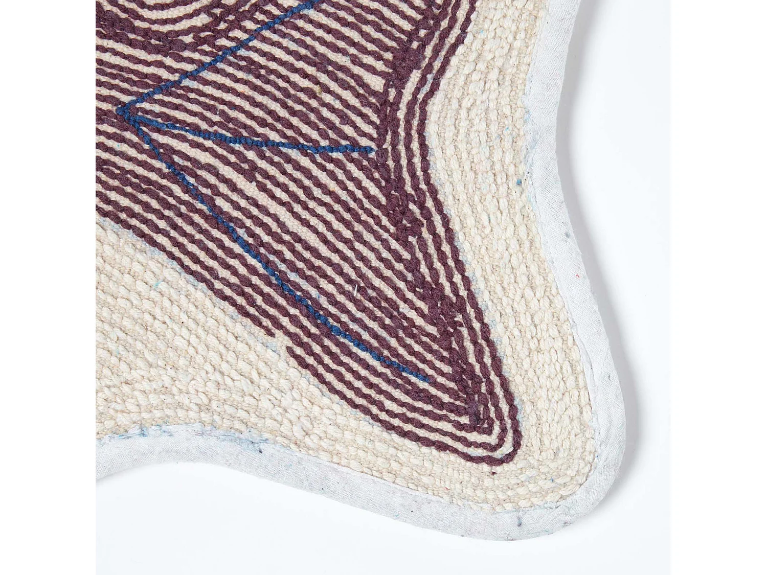 Homescapes Cotton Tufted Blue Fish Children Rug