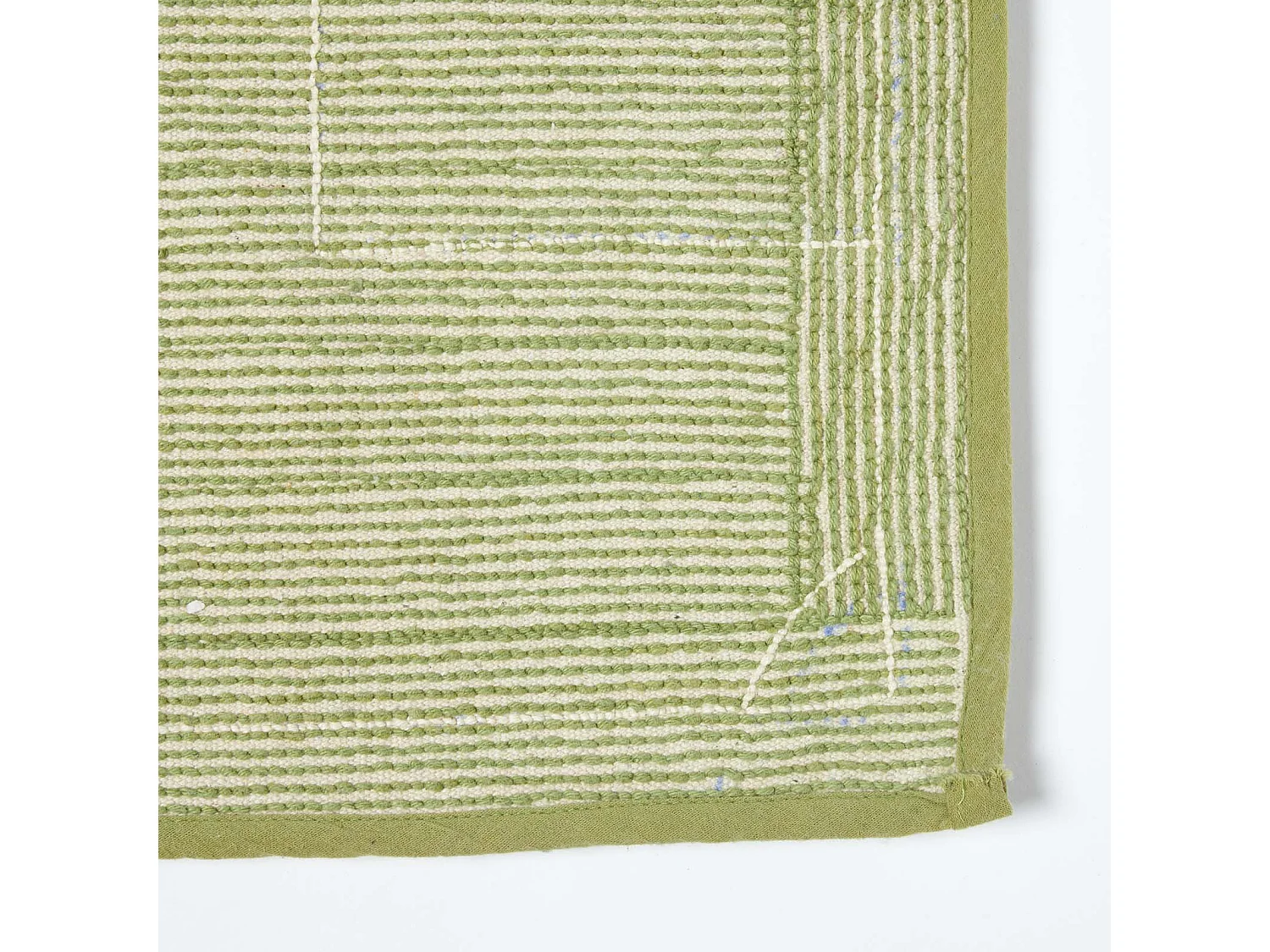 Homescapes Cotton Tufted Football Pitch Kids Rug