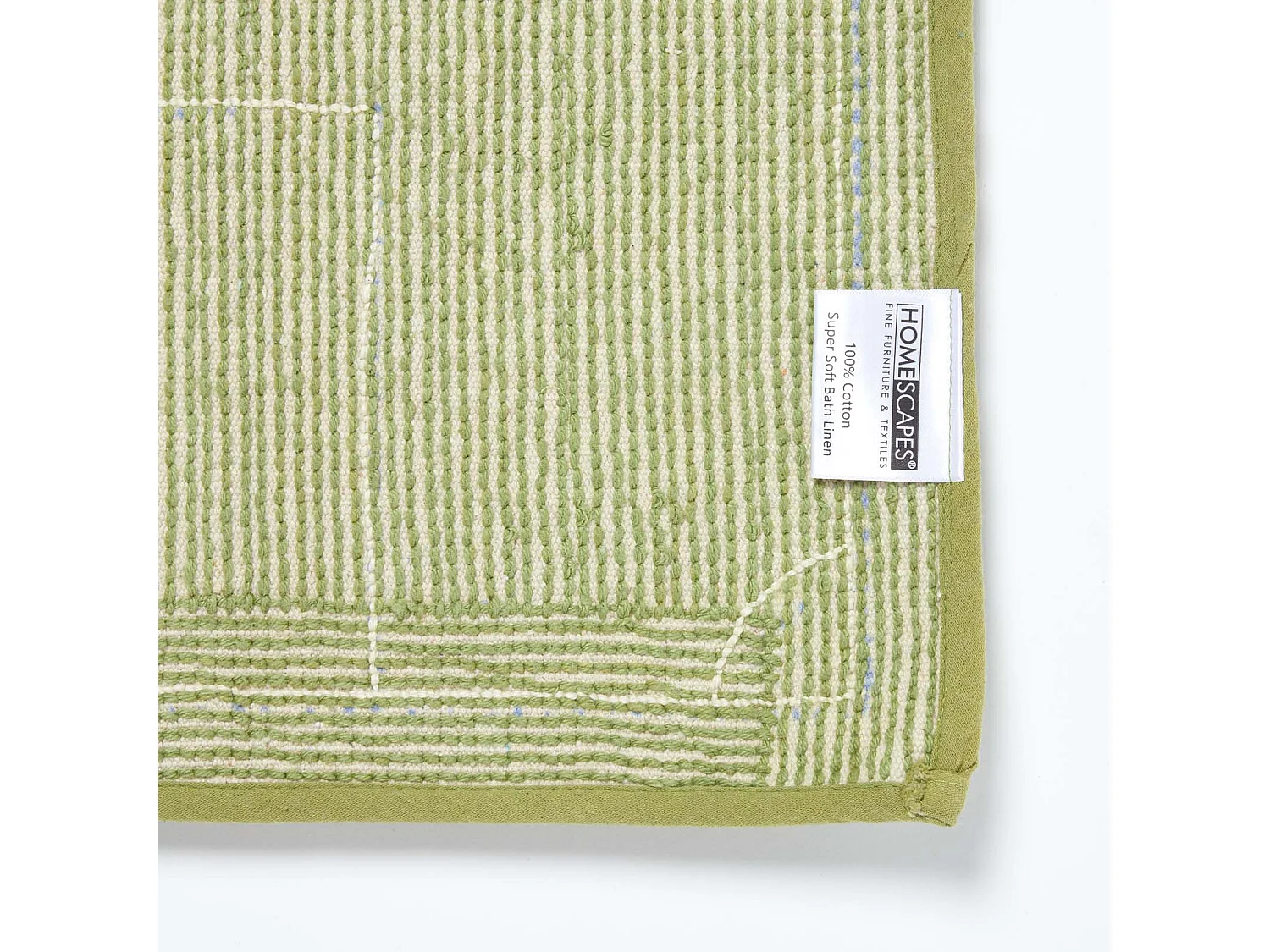 Homescapes Cotton Tufted Football Pitch Kids Rug