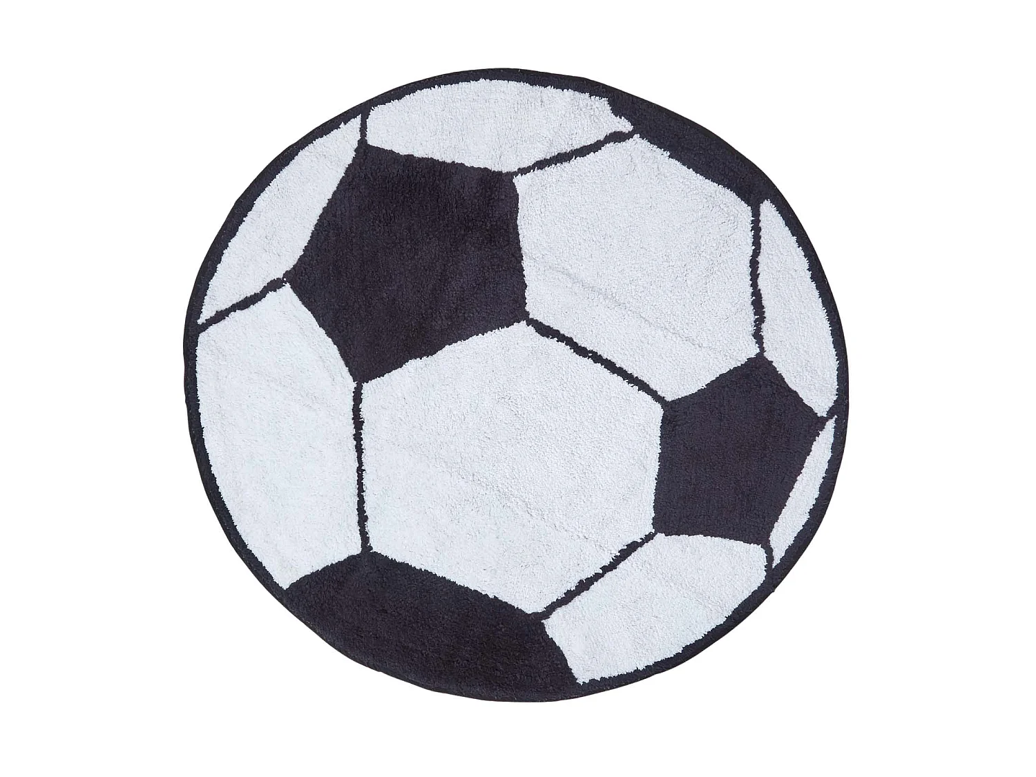 Homescapes Cotton Tufted Football Children Rug, 120 cm