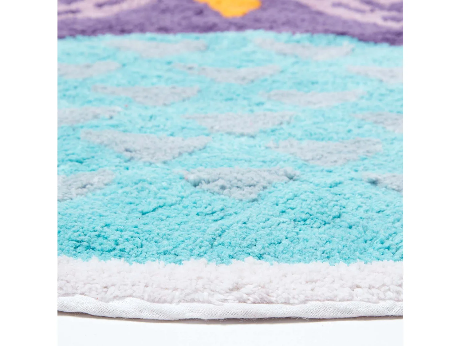 Homescapes Cotton Tufted Owl Kids Rug