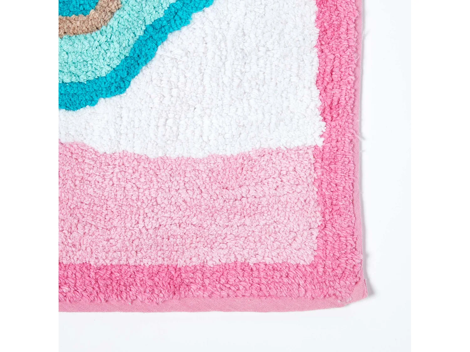 Homescapes Cotton Tufted Butterfly Children Rug