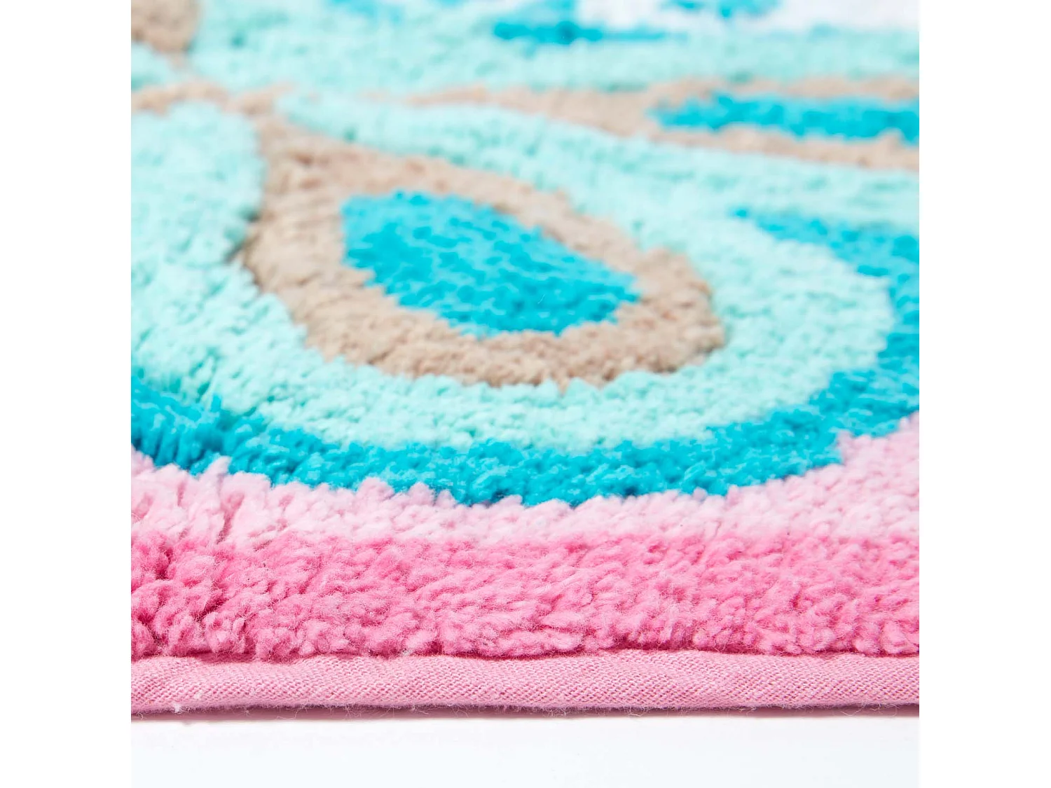 Homescapes Cotton Tufted Butterfly Children Rug