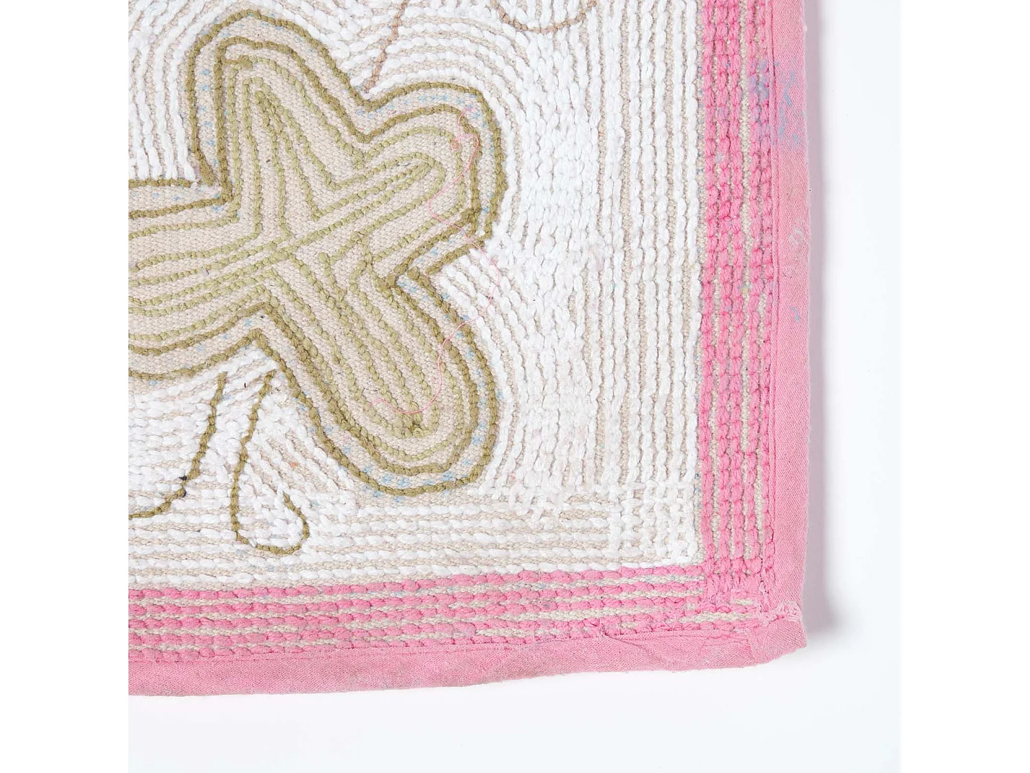 Homescapes Cotton Tufted Butterfly Children Rug