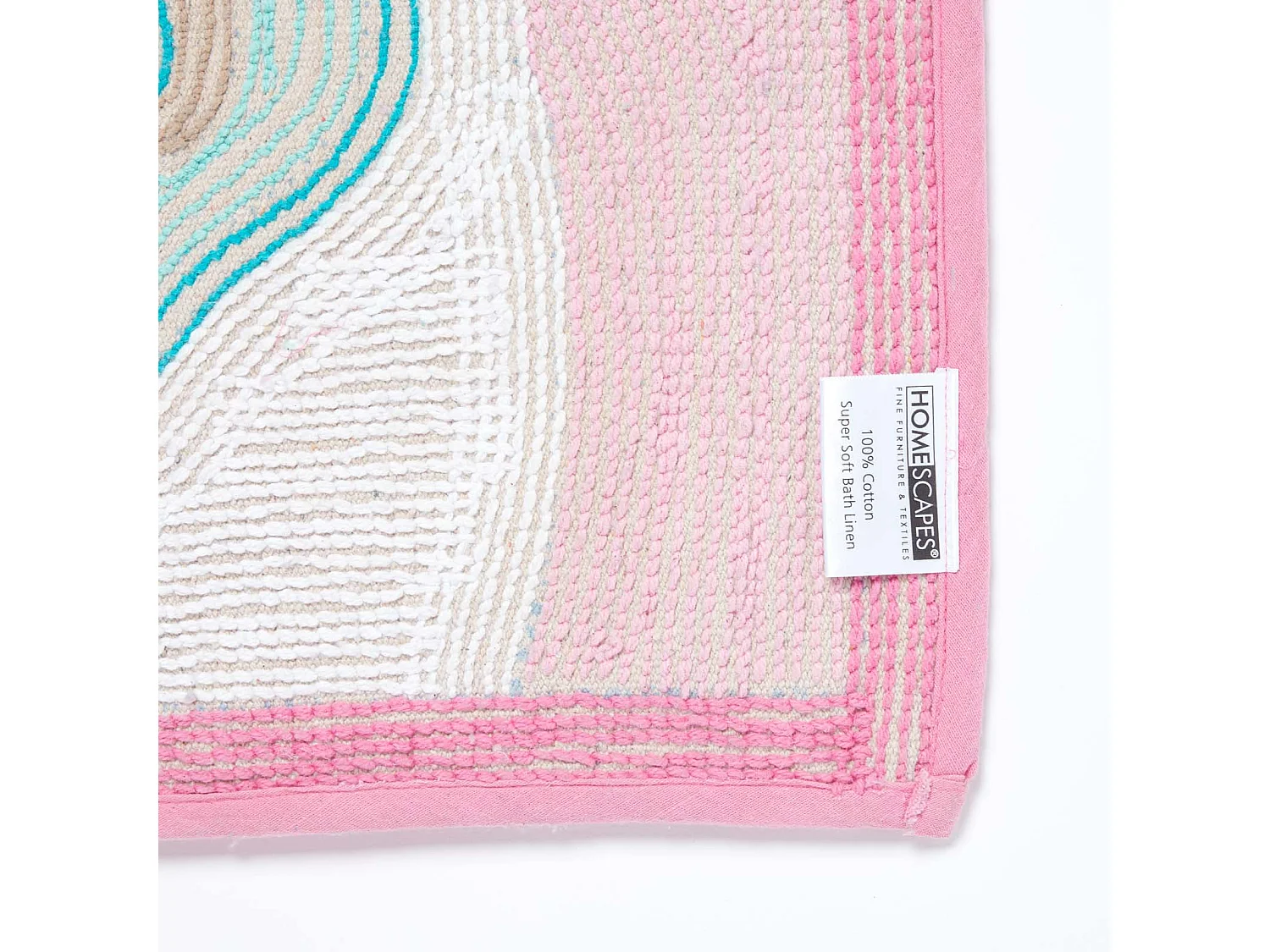 Homescapes Cotton Tufted Butterfly Children Rug