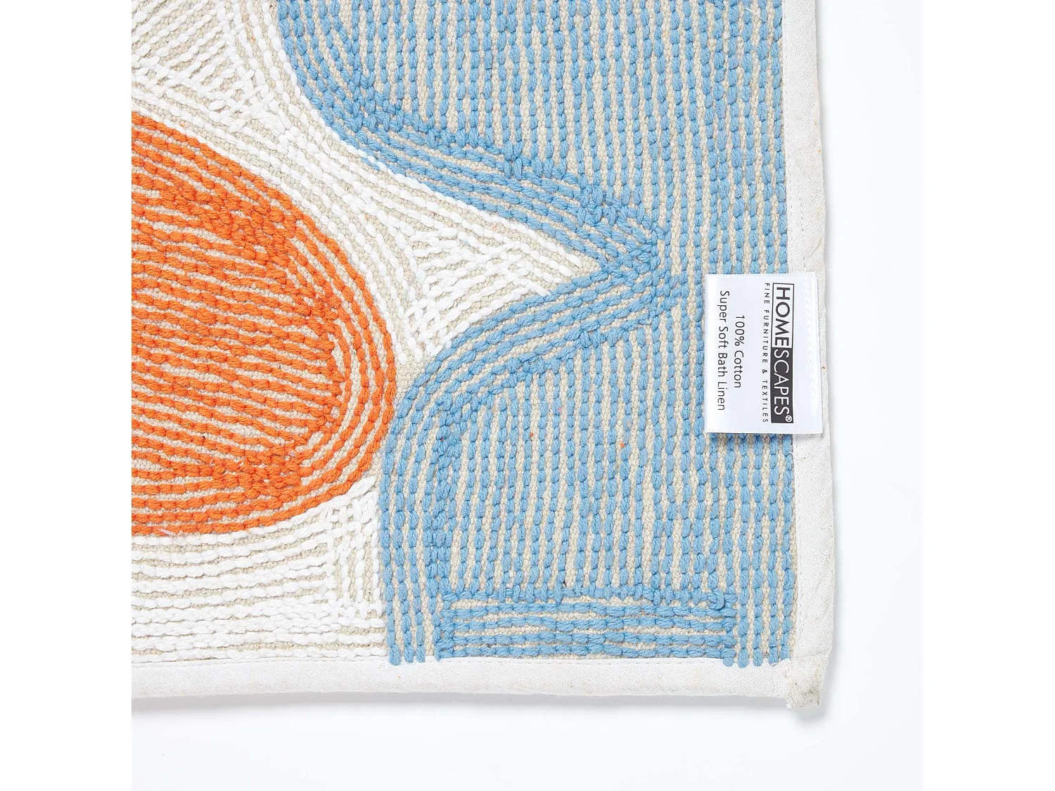 Homescapes Cotton Tufted Multi Colour Floral Children Rug