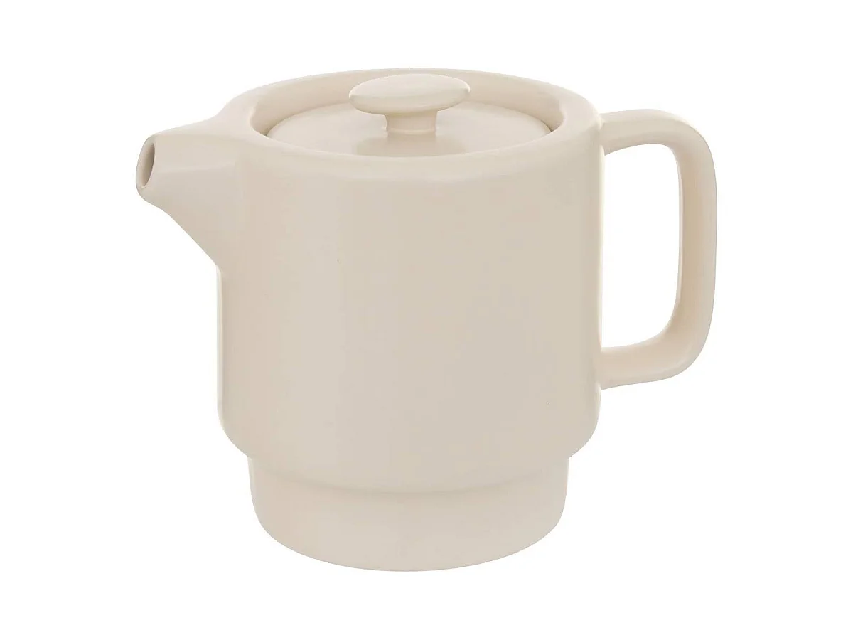 Théière avec Tasse "Nature" 40cl Crème