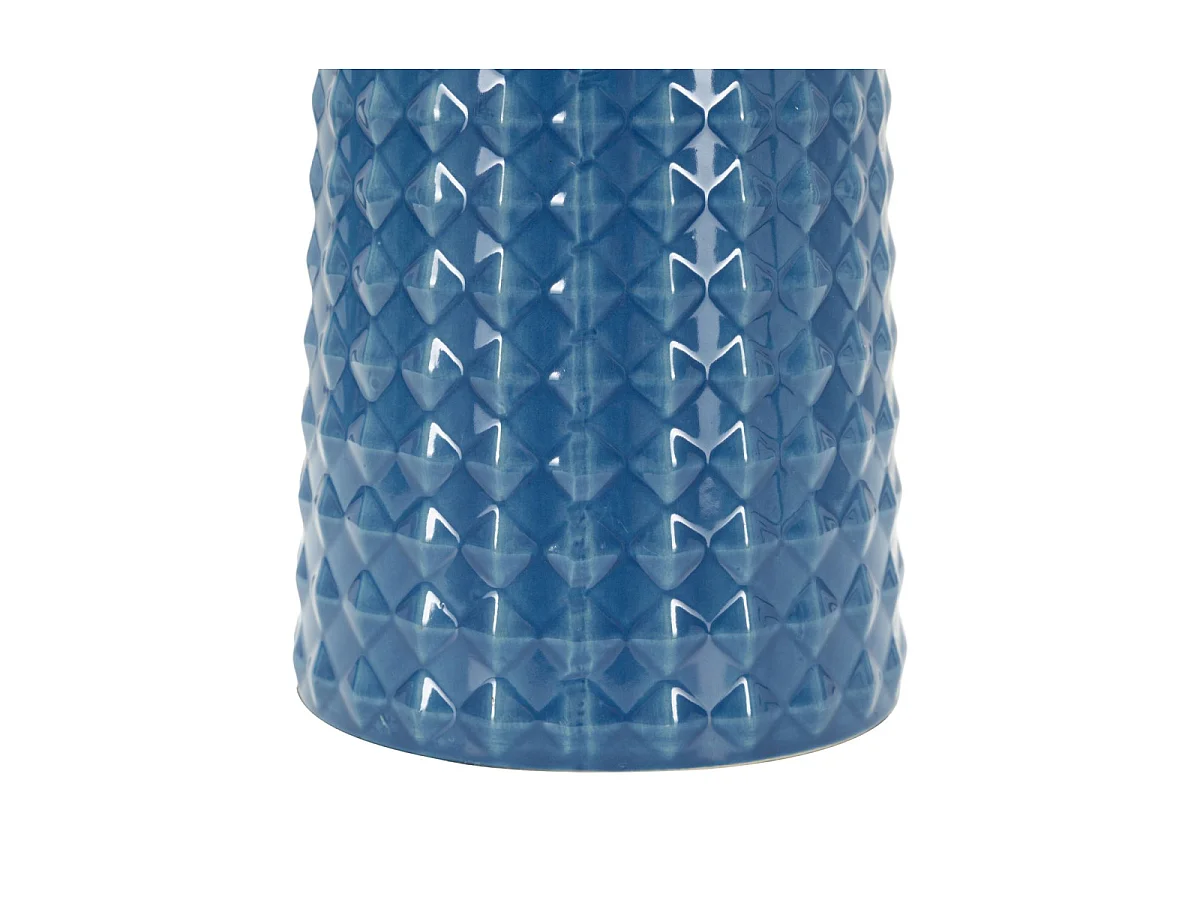 Lampe à Poser en Céramique "Gliss" 52cm Bleu