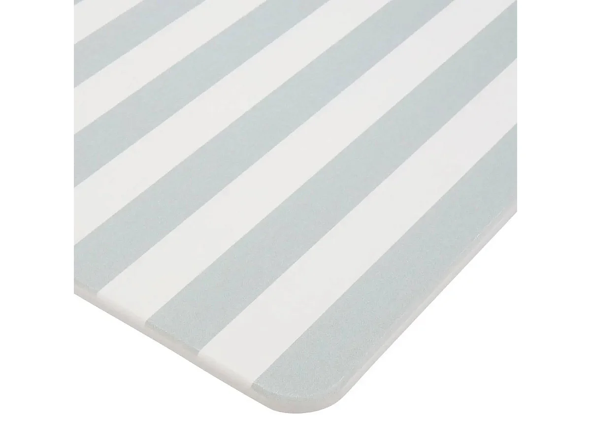 Tapis de Bain en Diatomite "Strio" 39x60cm Vert Céladon
