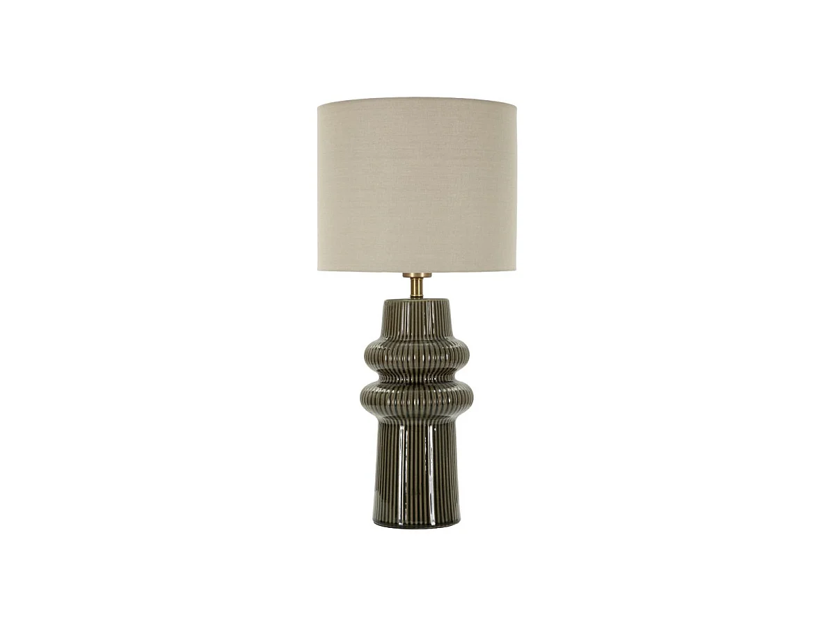Lampe à Poser en Céramique "Harmony" 64cm Vert