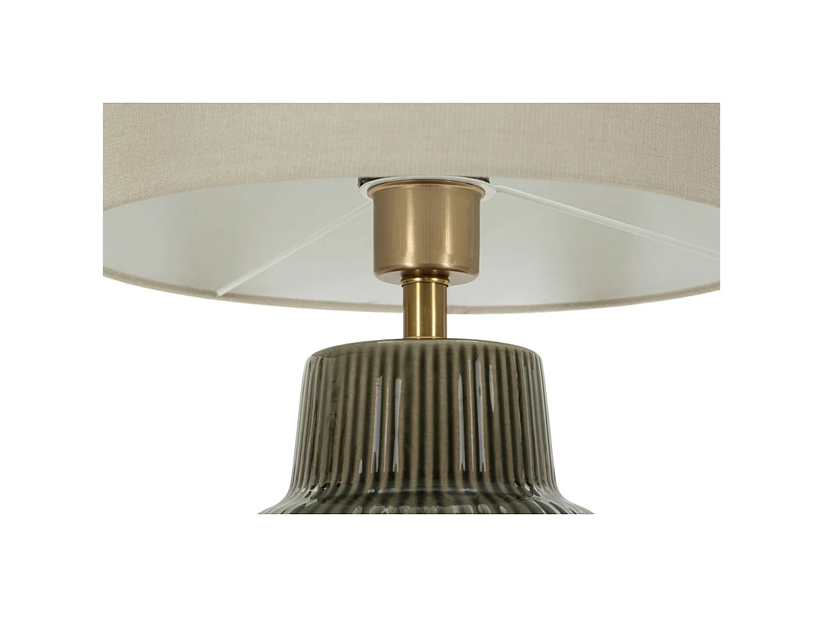 Lampe à Poser en Céramique "Harmony" 64cm Vert
