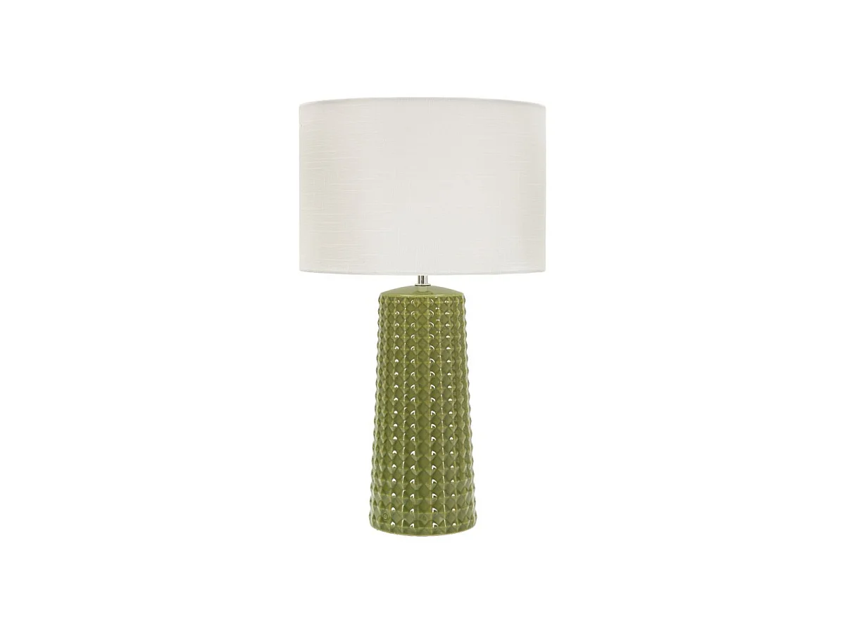 Lampe à Poser en Céramique "Gliss" 52cm Vert