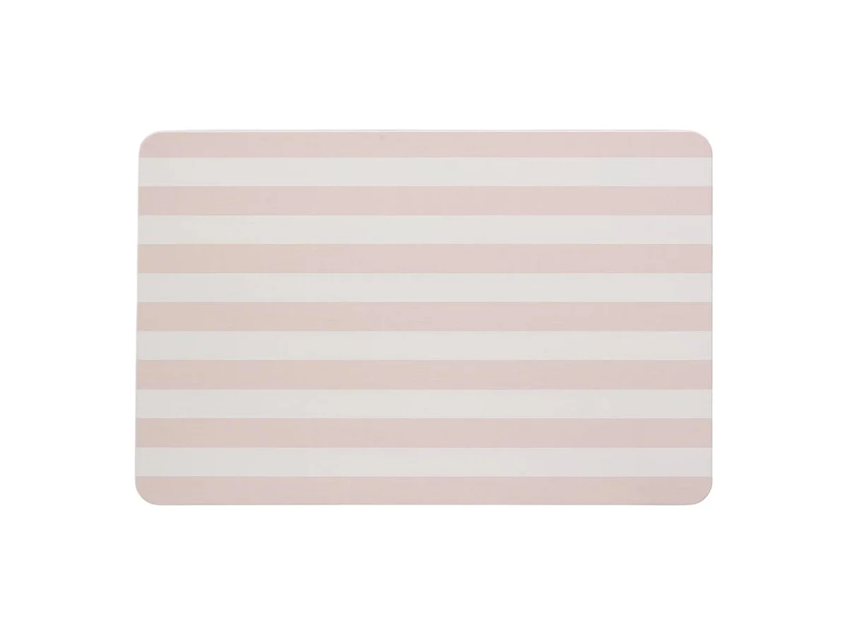 Tapis de Bain en Diatomite "Strio" 39x60cm Rose