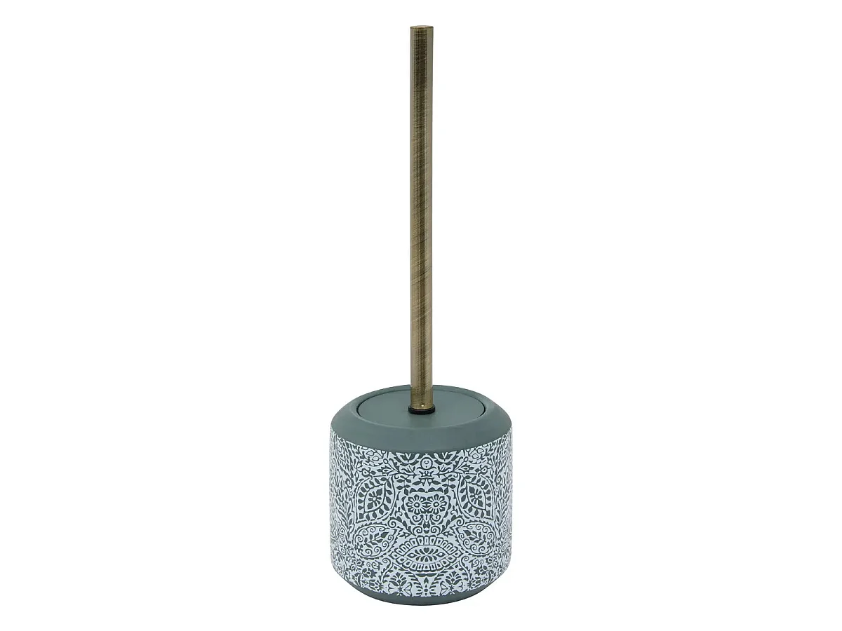 Brosse WC en Dolomite "Arboria" 36cm Vert