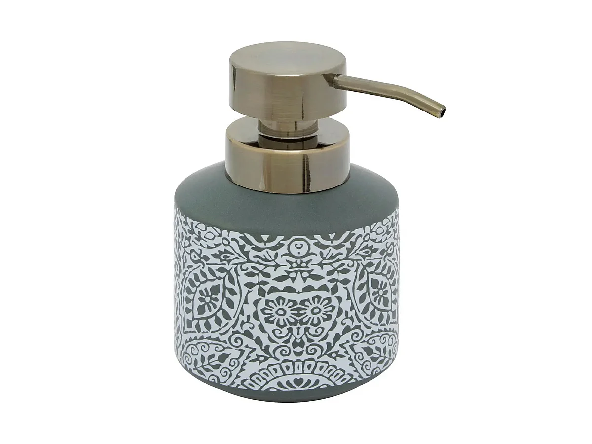 Distributeur de Savon en Dolomite "Arboria" 300ml Vert