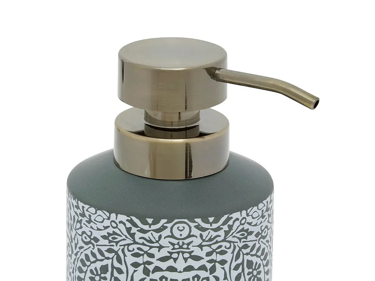 Distributeur de Savon en Dolomite "Arboria" 300ml Vert