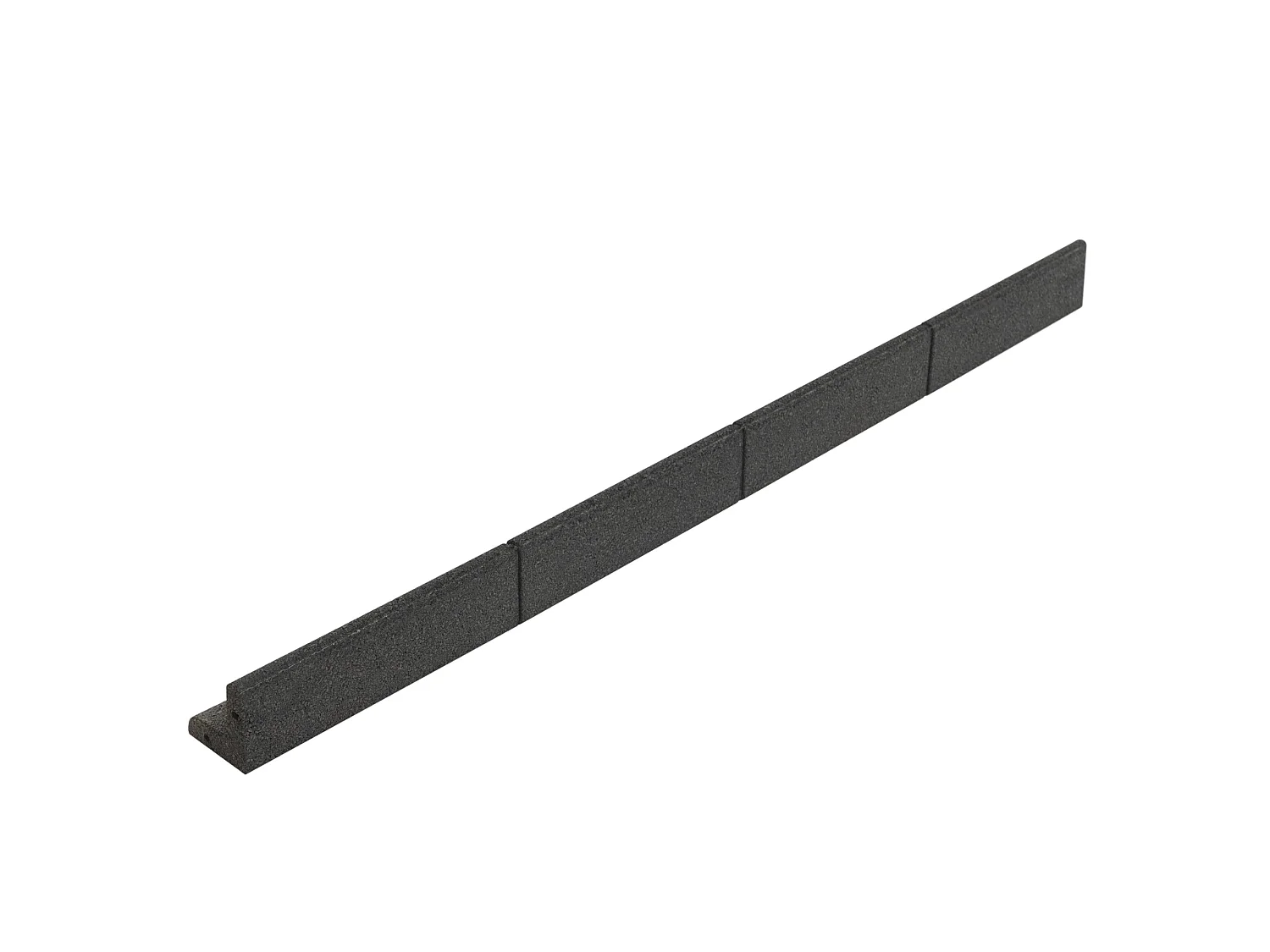 Bordura Flexible para Jardín 12m con Mazo – Gris