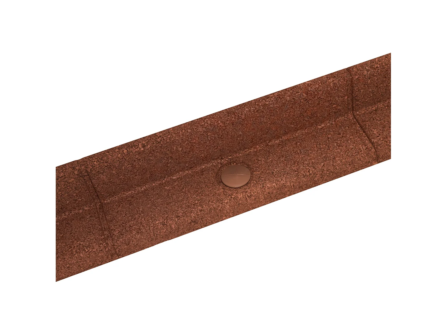 Bordura Flexible para Jardín 4.8m con Mazo – Terracota