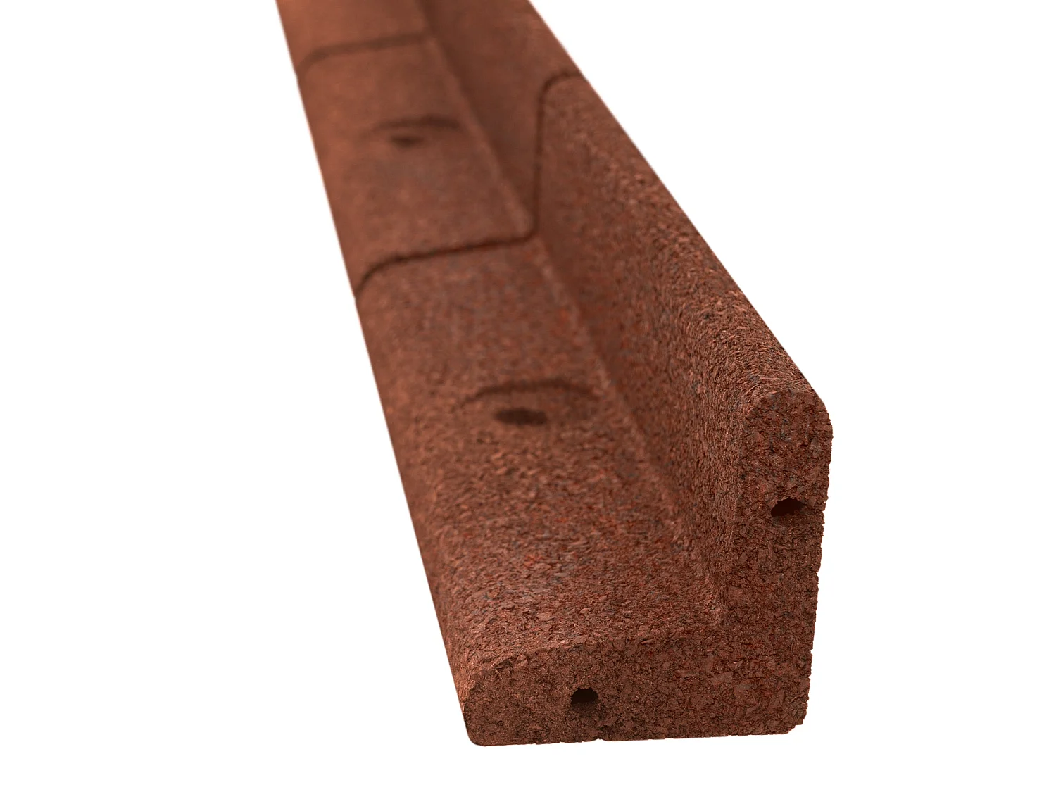 Flexibele tuinrand gazonrand 4 x 1,2 m - terracotta - 4,8 m borderrand & hamer