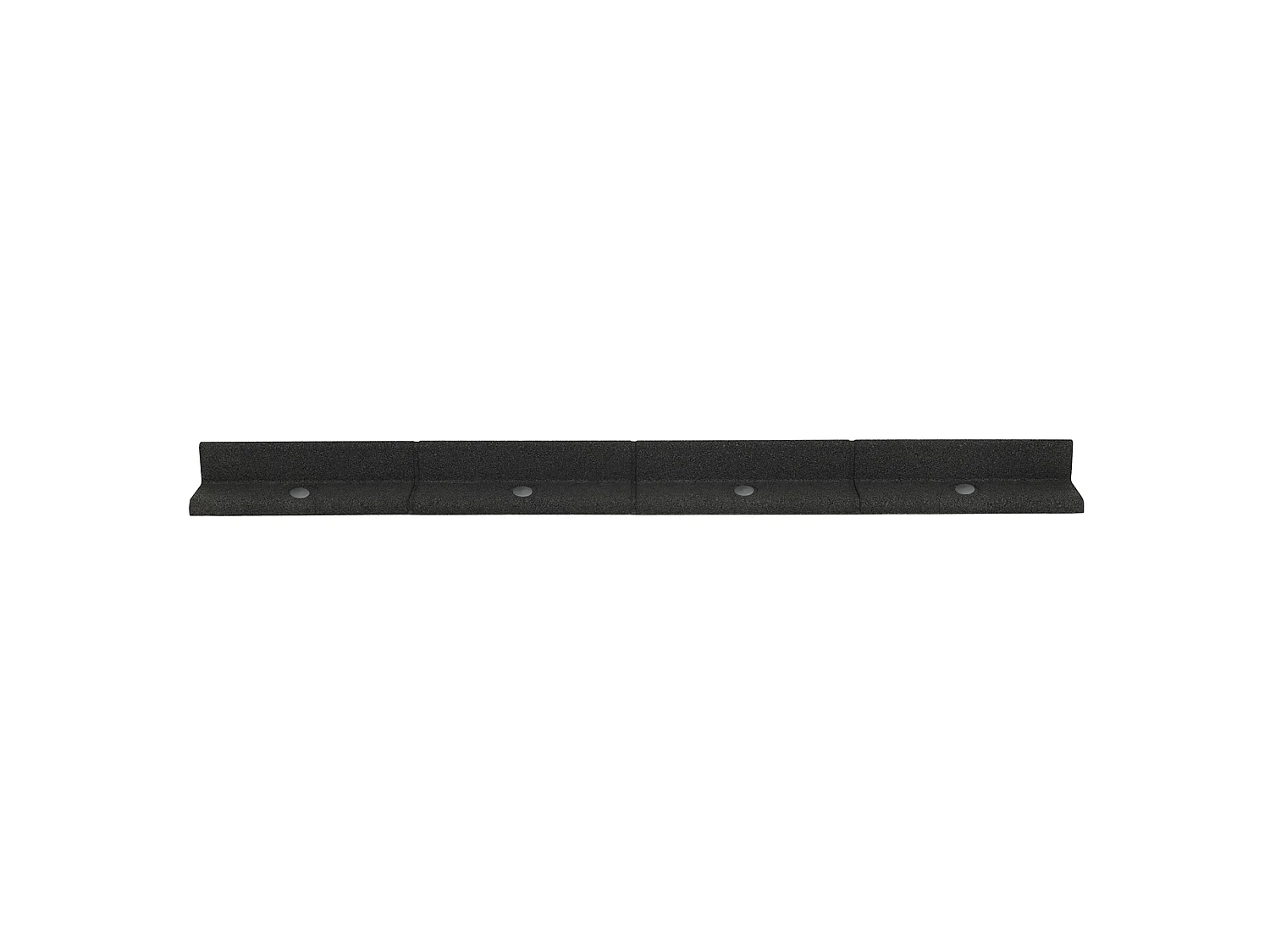 46 Bordures de Jardin 1,2 m Caoutchouc Noir Flexible 55,2 m Jardin Maillet
