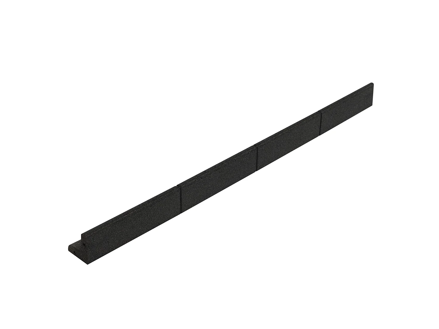 Bordura Flexible para Jardín 48m con Mazo – Negra