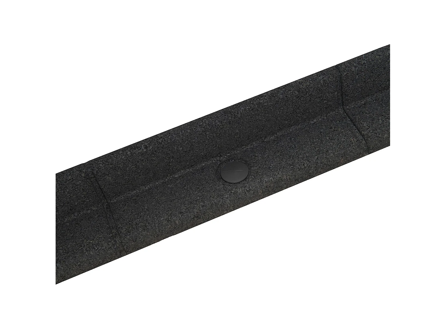 Bordura Flexible para Jardín 33.6m con Mazo – Negra