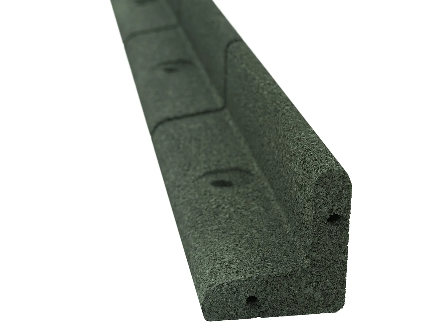 Flexibele tuinrand gazonrand 24 x 1,2 m - groen - 28,8 m borderrand & hamer
