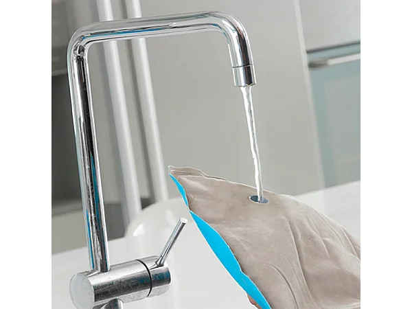 Oreiller rafraîchissant rempli d'eau - Idéal pour les chaudes nuits d'été, les maux de tête, la fièvre, le soulagement du stress - Coussin multifonctionnel