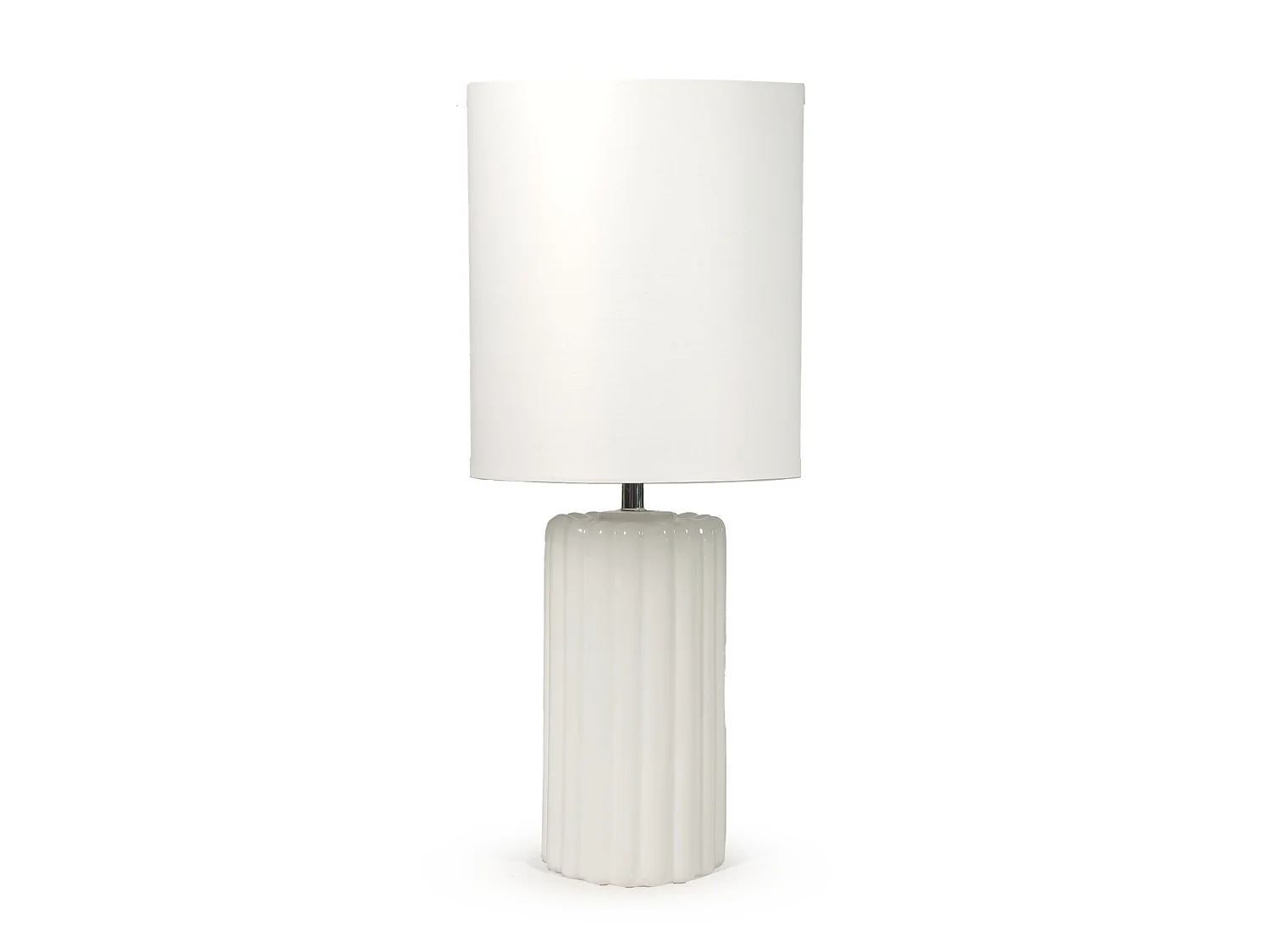 Lampe à poser en céramique blanche - Palladio