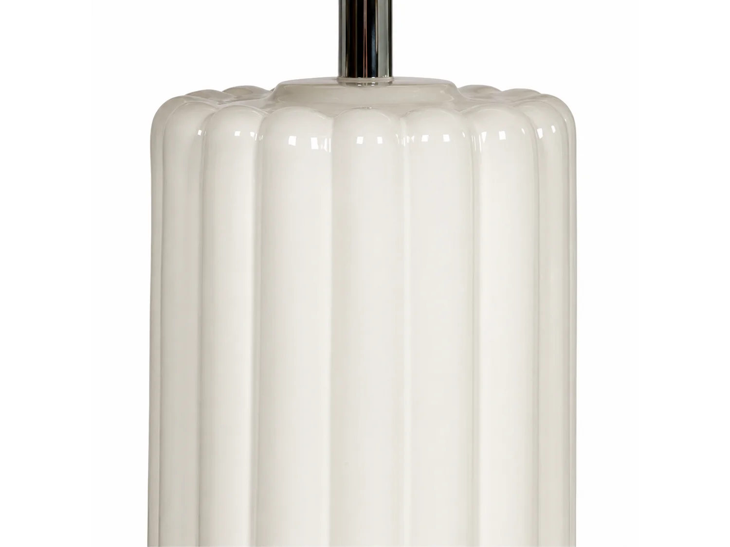 Lampe à poser en céramique blanche - Palladio