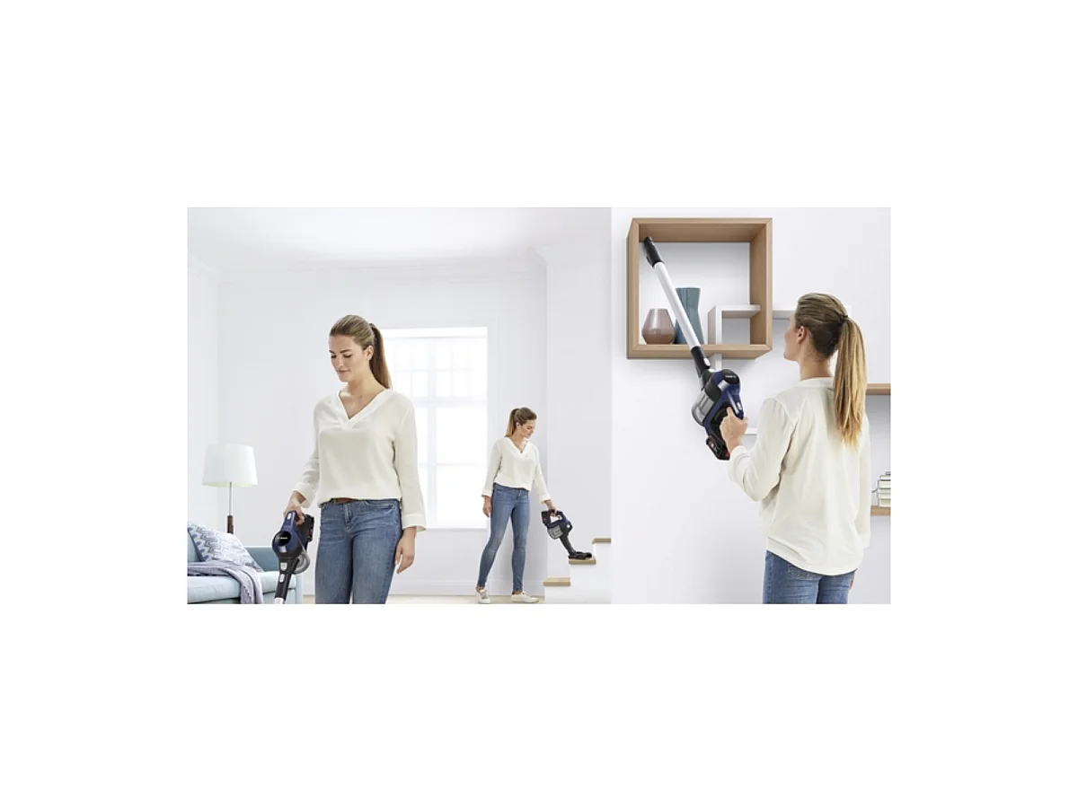 Bosch Aspirateur balai rechargeable 18v bleu/noir - BCS611P4A