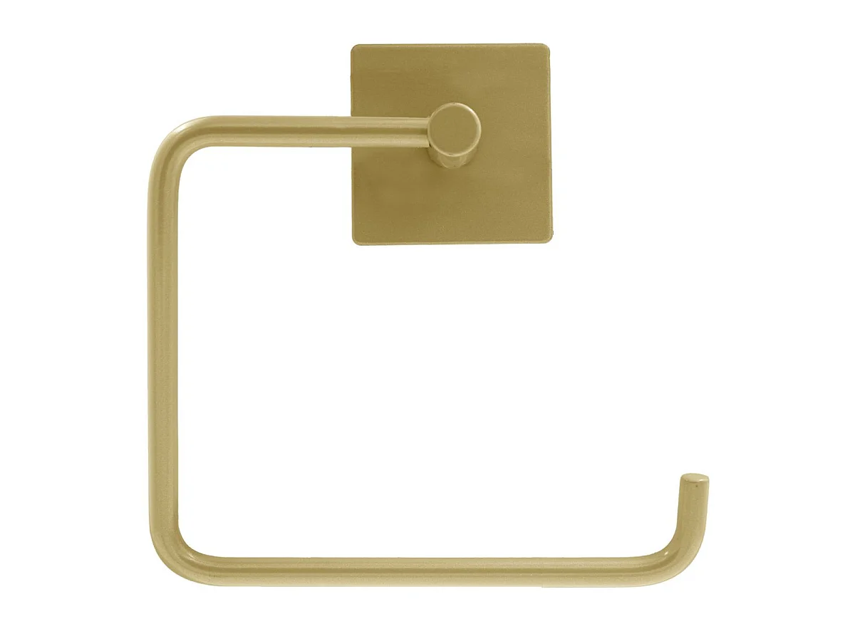 Dérouleur Papier WC Adhésif  "Fixeo" 15cm Or