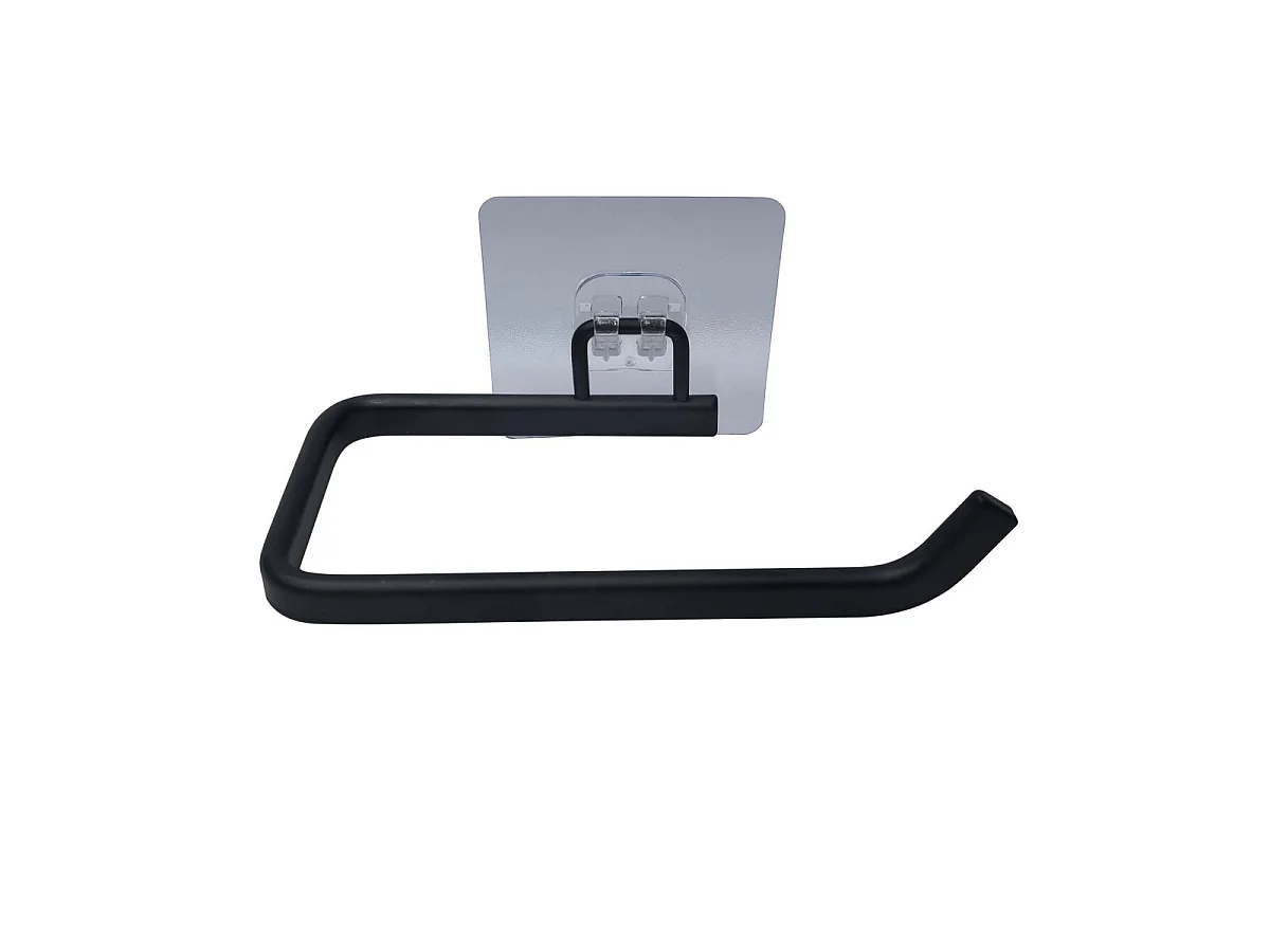 Dérouleur Papier WC "Filaire" 14cm Noir