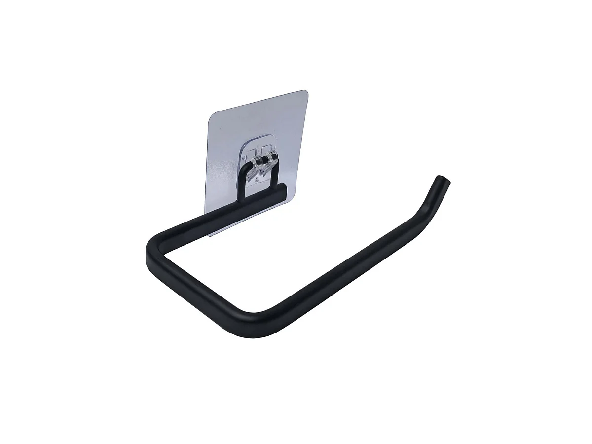 Dérouleur Papier WC "Filaire" 14cm Noir