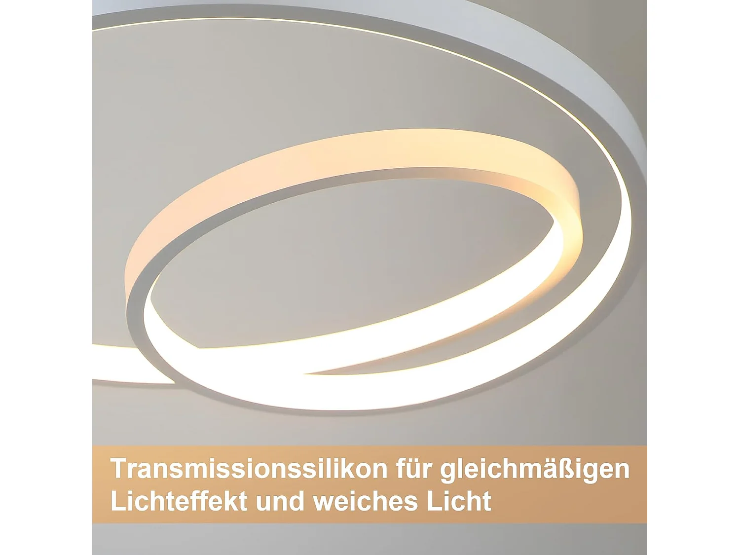 ZMH Suspension LED Dimmable Blanc 34W Design Moderne avec Télécommande 40cm Pour Salle à Manger Salon Cuisine