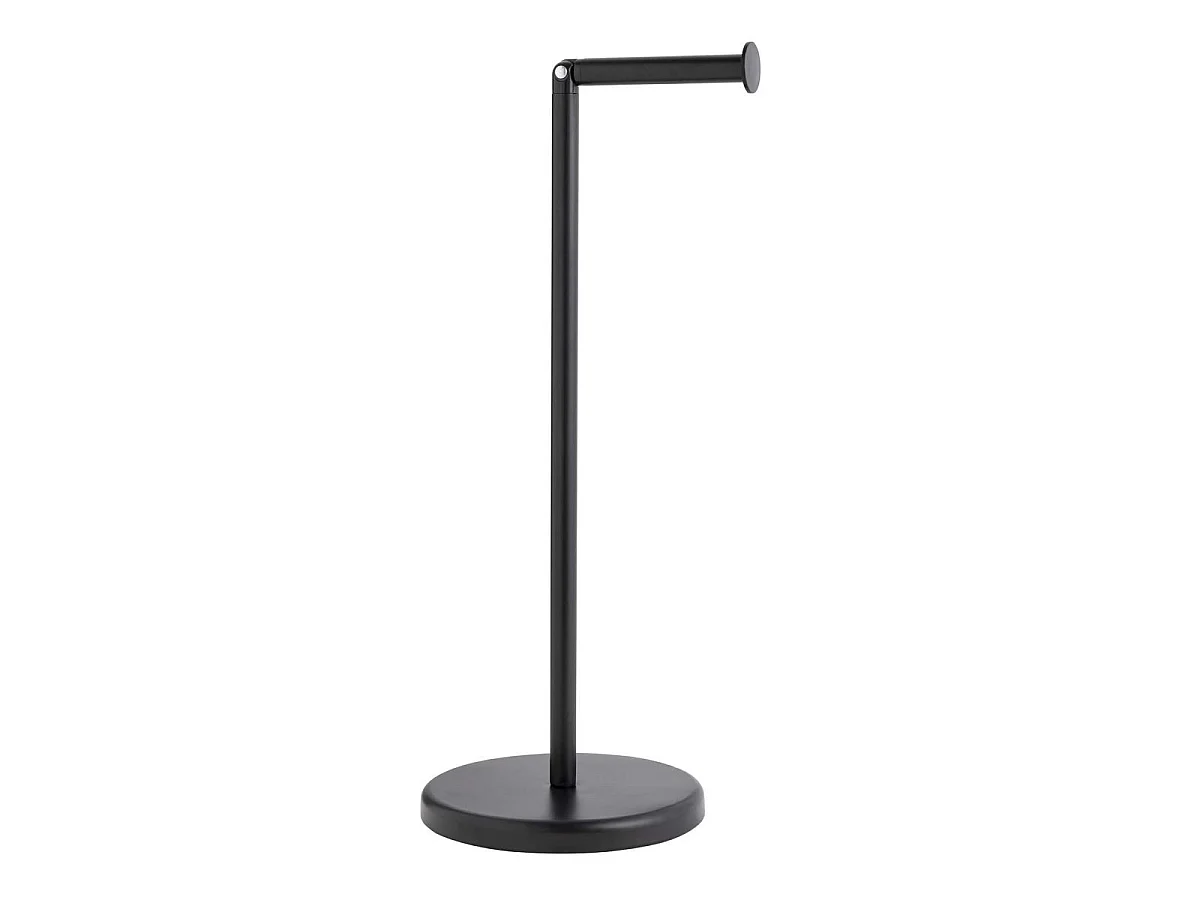 Dérouleur Papier WC Avec Réserve "Filano" 55cm Noir