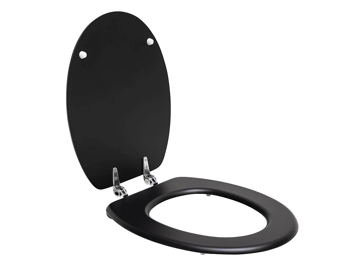 Abattant WC Uni "Matty" 46cm Noir