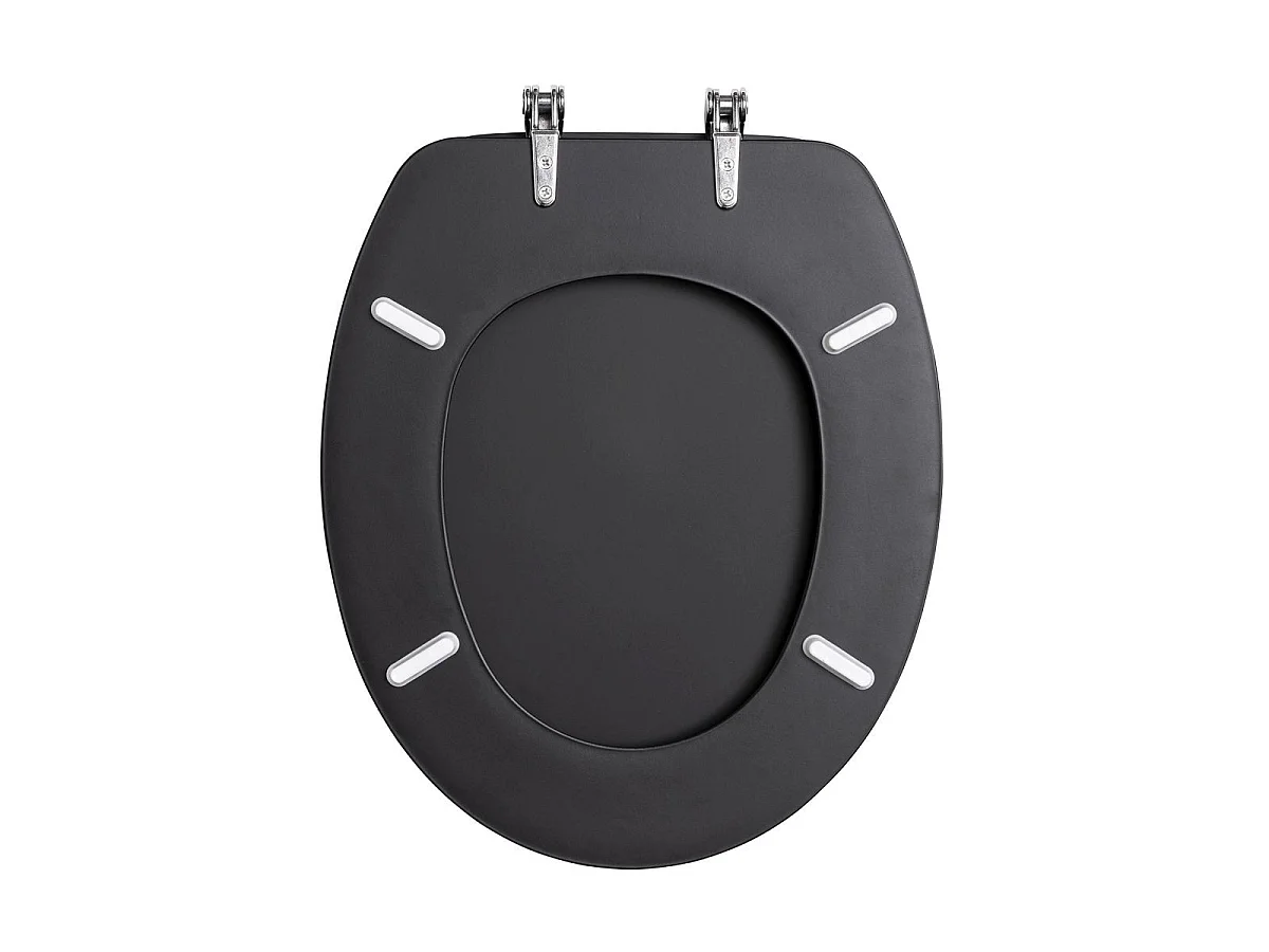 Abattant WC Uni "Matty" 46cm Noir