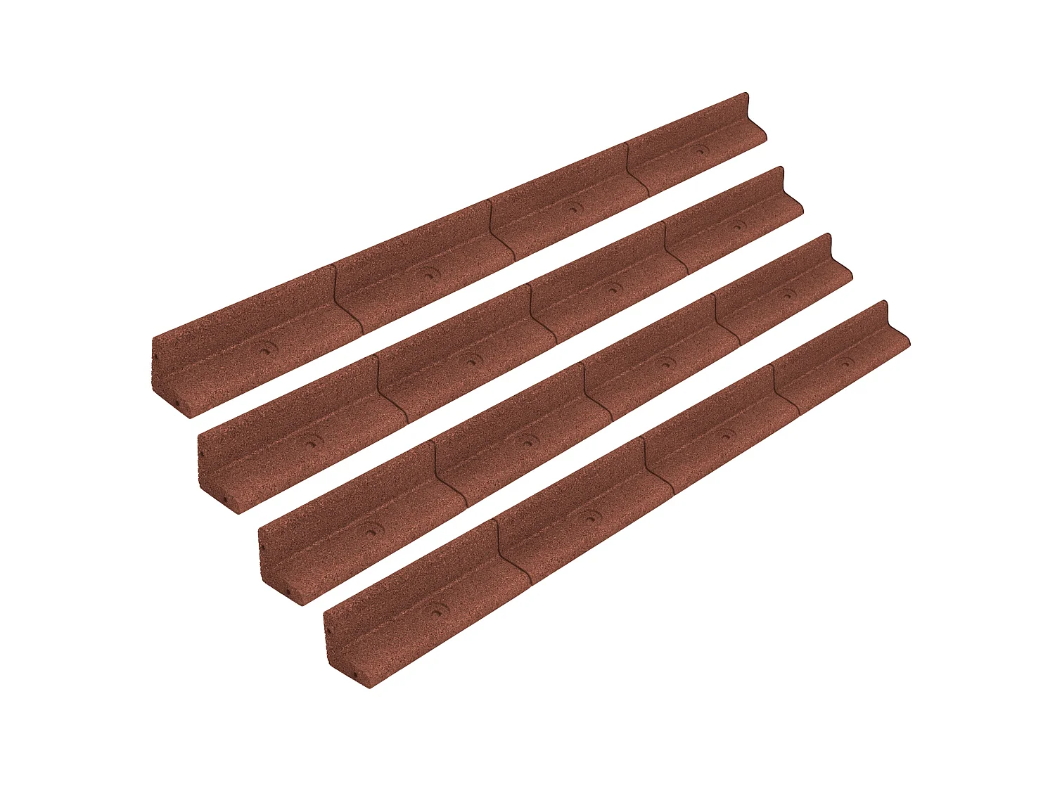 Borda Flexível para Jardim 4 x 1.2 m – Terracota
