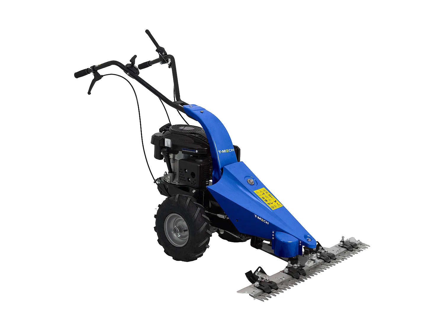 Motofaucheuse Essence 3 CV à Barre de Coupe 870 mm Hauteur Réglable Végétation
