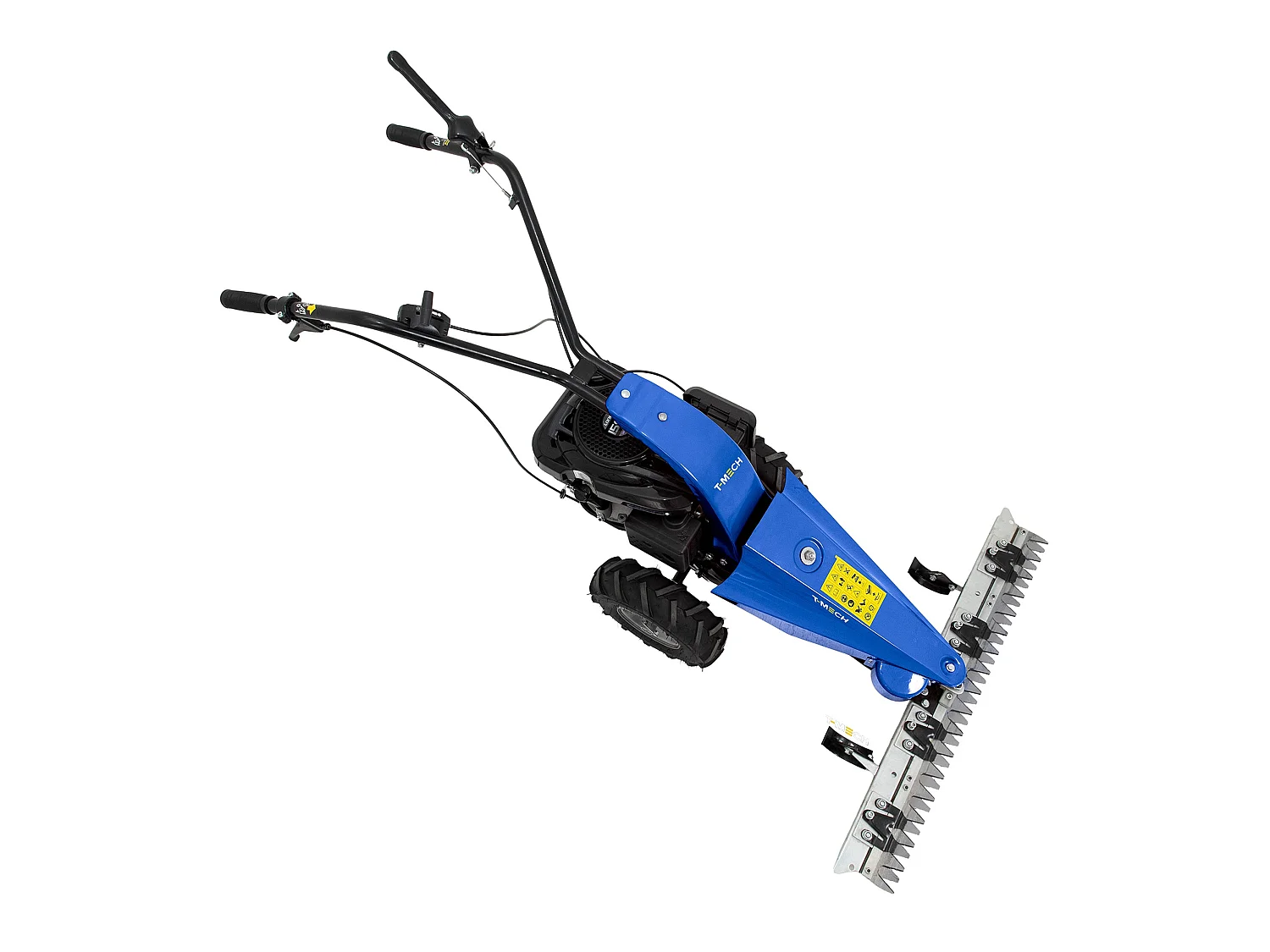 Motofaucheuse Essence 3 CV à Barre de Coupe 870 mm Hauteur Réglable Végétation