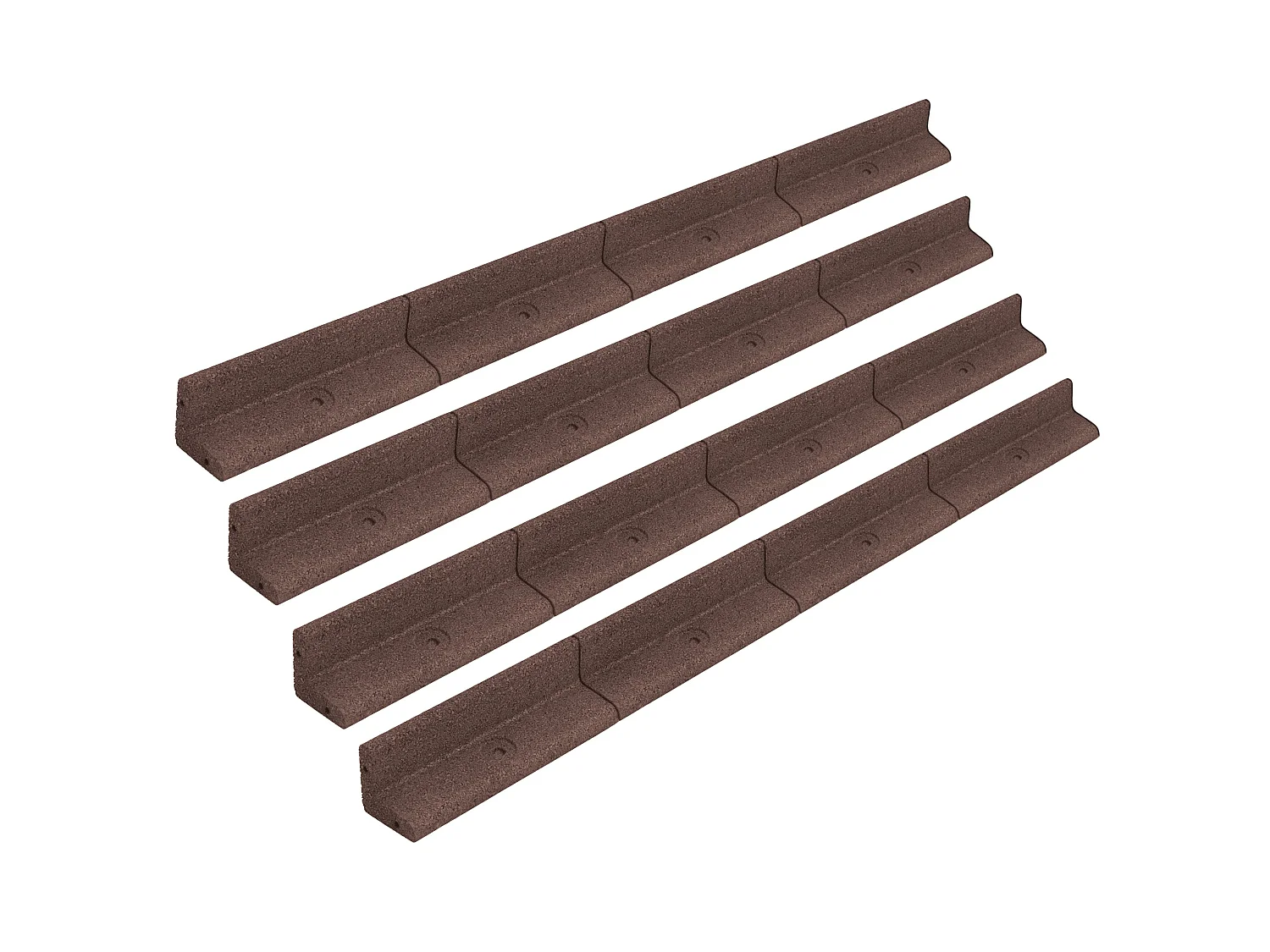 Borda Flexível para Jardim 4 x 1.2 m – Castanha