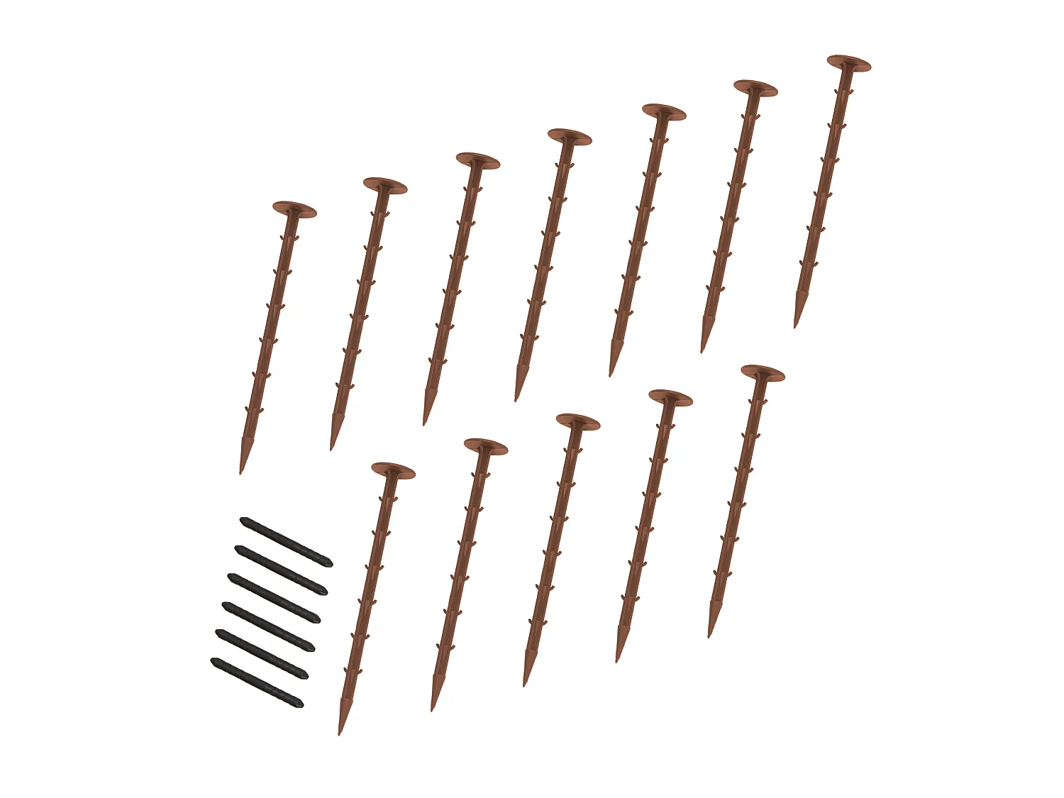 Borda Flexível para Jardim 6 x 1.2 m – Terracota