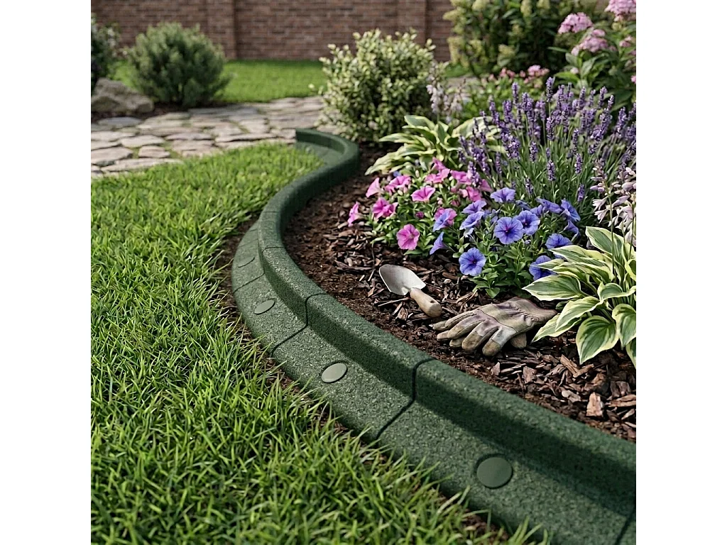 Borda Flexível para Jardim 6 x 1.2 m – Verde