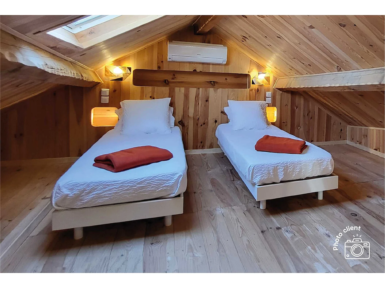 Lattenbodem 1-persoons hout Kit France - 80x200, Naturel gevernist