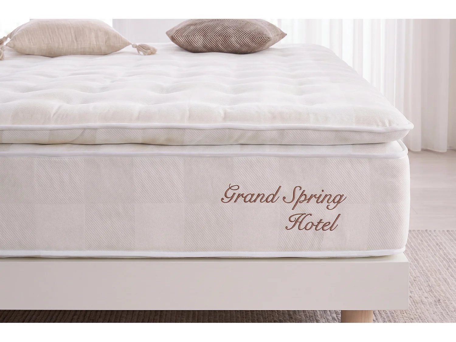 Matelas Ressorts Ensachés Grand Spring Hotel, 30cm, 160x190cm - Moonia